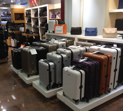 luggage made from recycled plastic