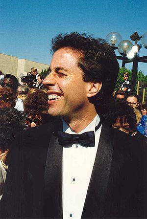 Jerry Seinfeld at the 44th Emmy Awards