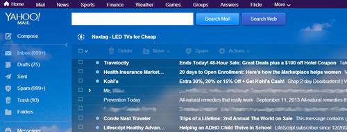 Yahoo Mail Background Annoys Users Taxes Brains